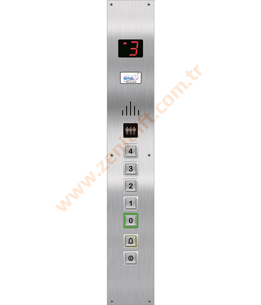 Zenit Asansör - Kabin Butonları - BS-100