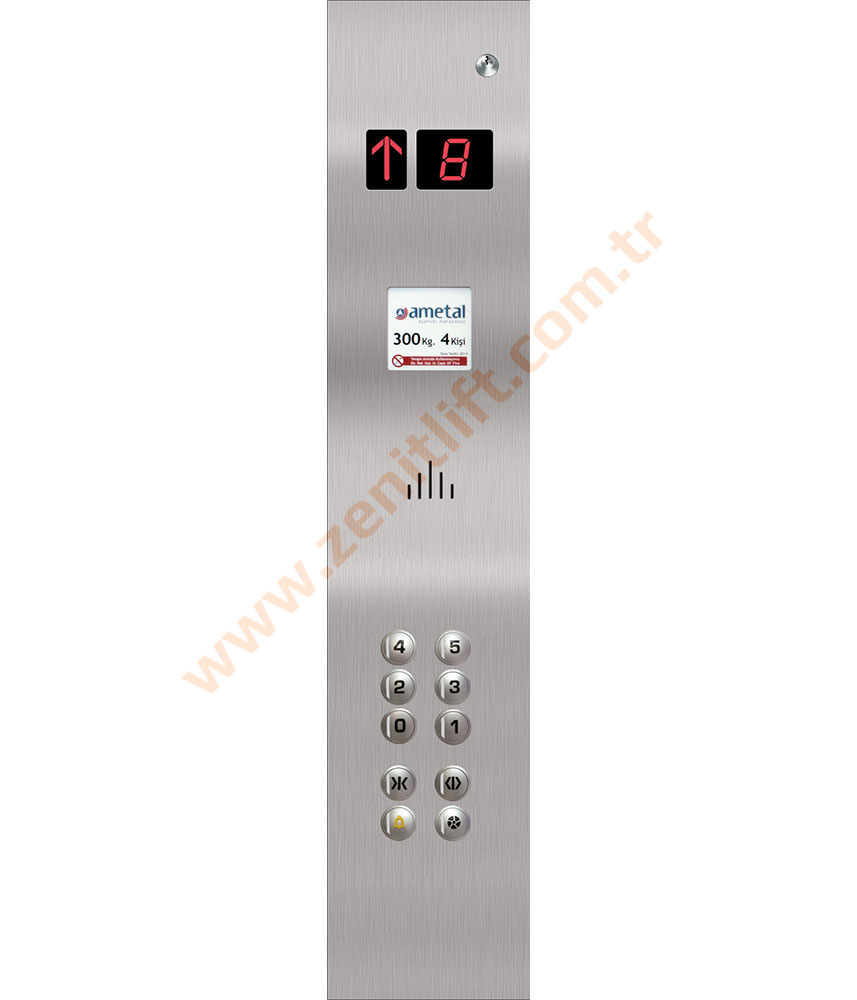 Zenit Asansör - Kabin Butonları - COP-1120