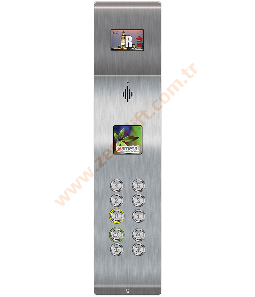 Zenit Asansör - Kabin Butonları - SMCOP-1120-BAUT-(front)