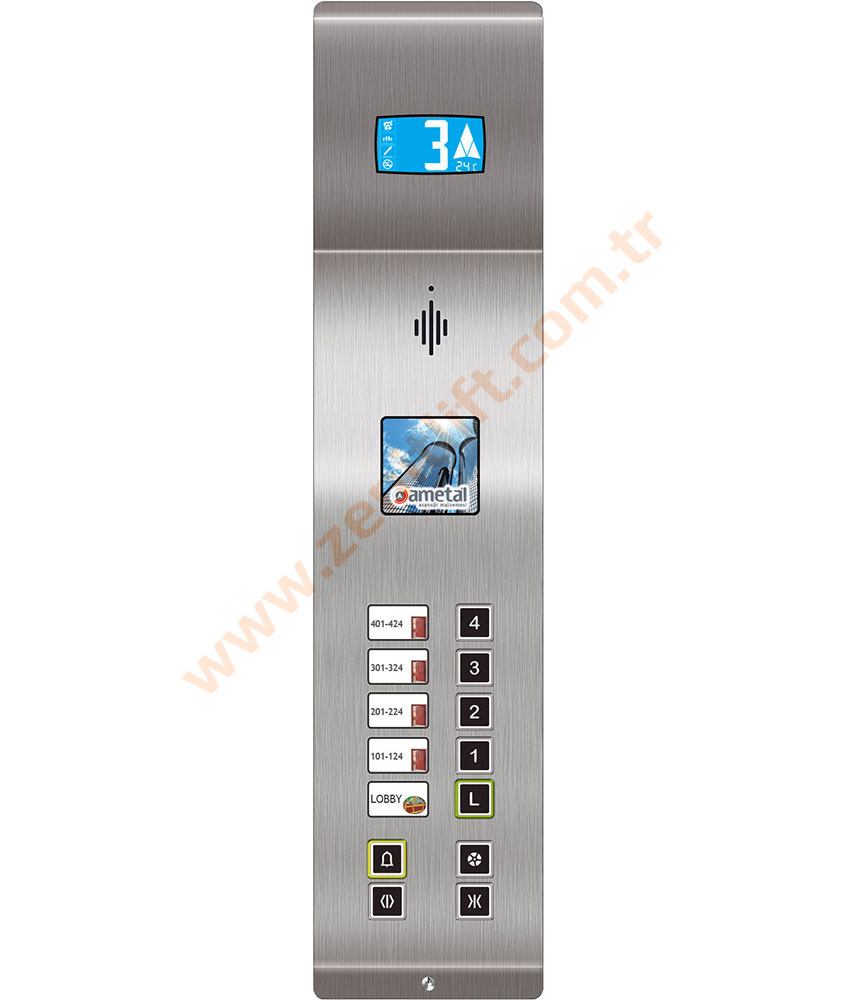 Zenit Asansör - Kabin Butonları - SMCOP-1120-BAUT-MOLQ