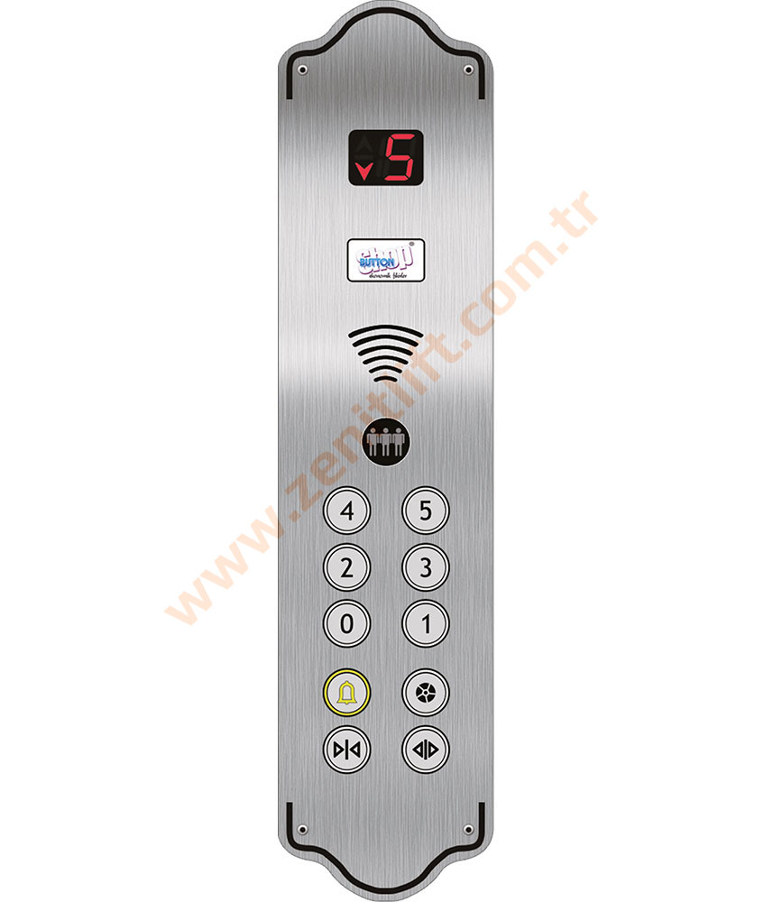 Zenit Asansör - Kabin Butonları - BSR-200