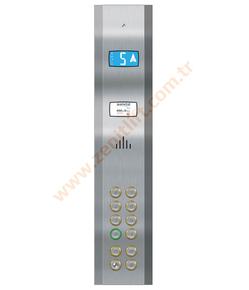 Zenit Asansör - Kabin Butonları - smcop1120ba
