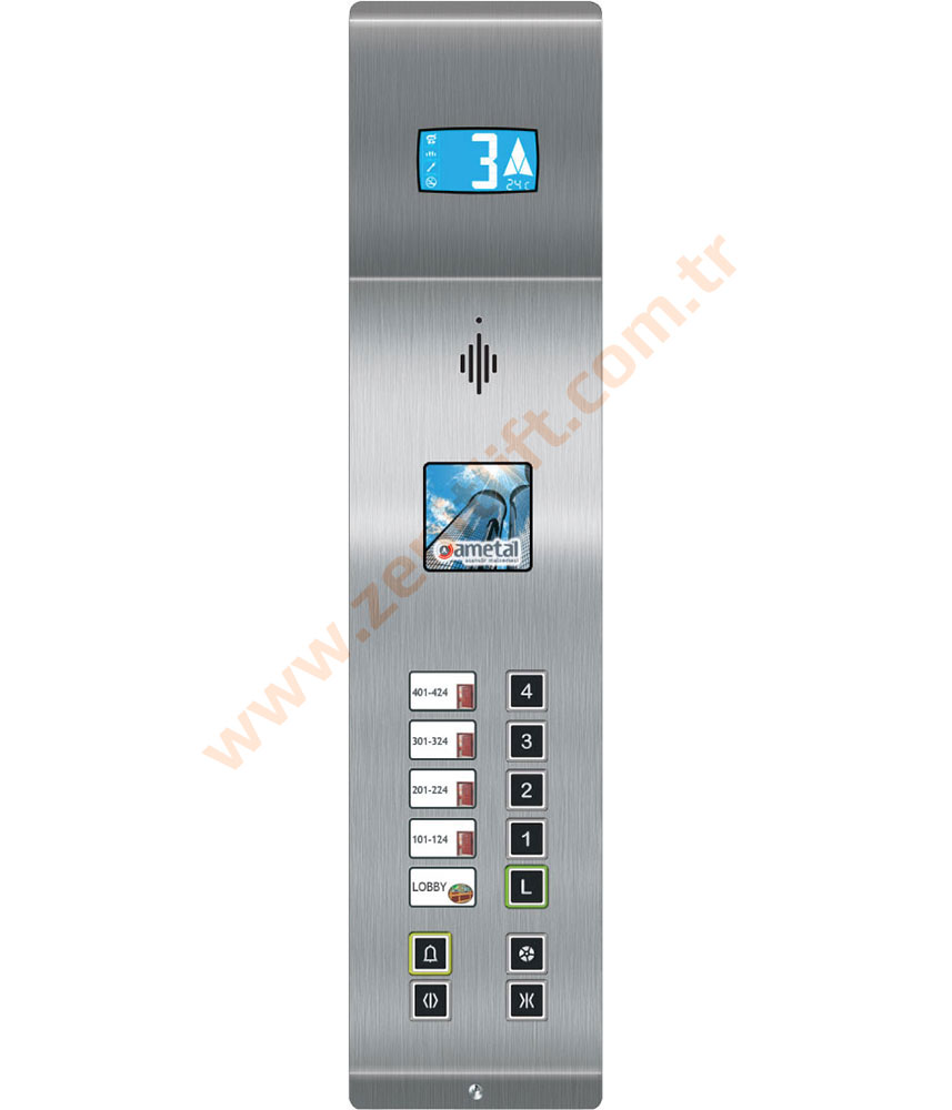 Zenit Asansör - Kabin Butonları - smcop1120baut