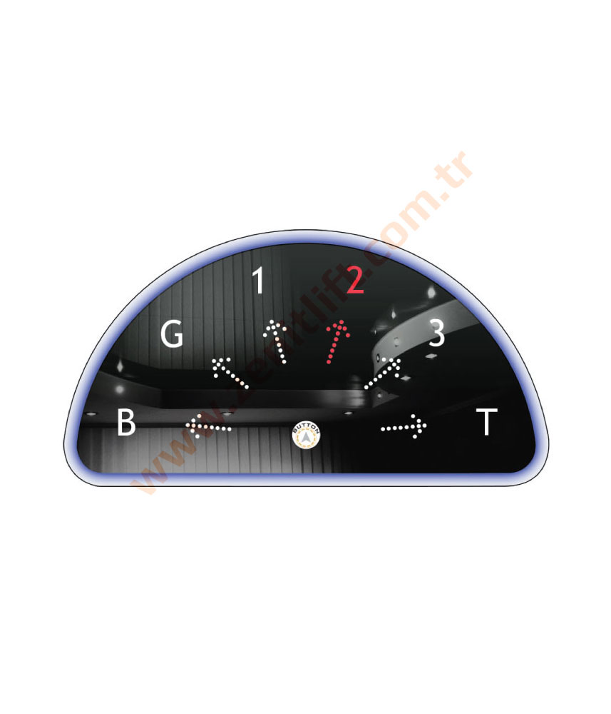 Zenit Asansör - Kat Göstergeleri - gin500